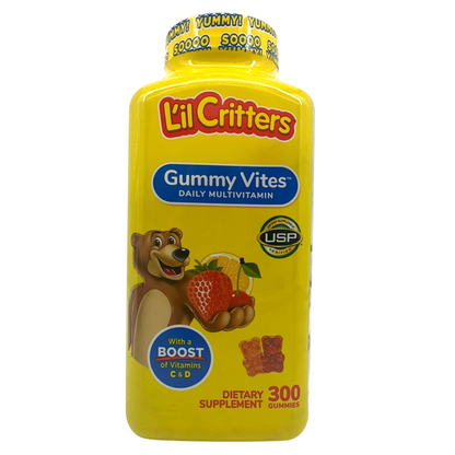 Lil Critters Gummy Vites Multivitamin 300ct – Daily Kids Vitamins