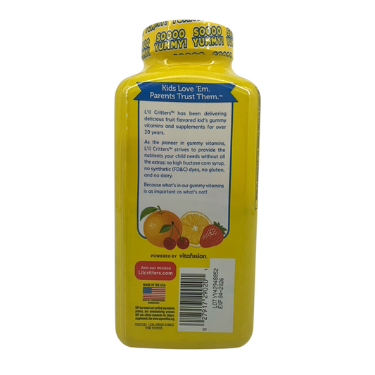 Lil Critters Gummy Vites Multivitamin 300ct – Daily Kids Vitamins