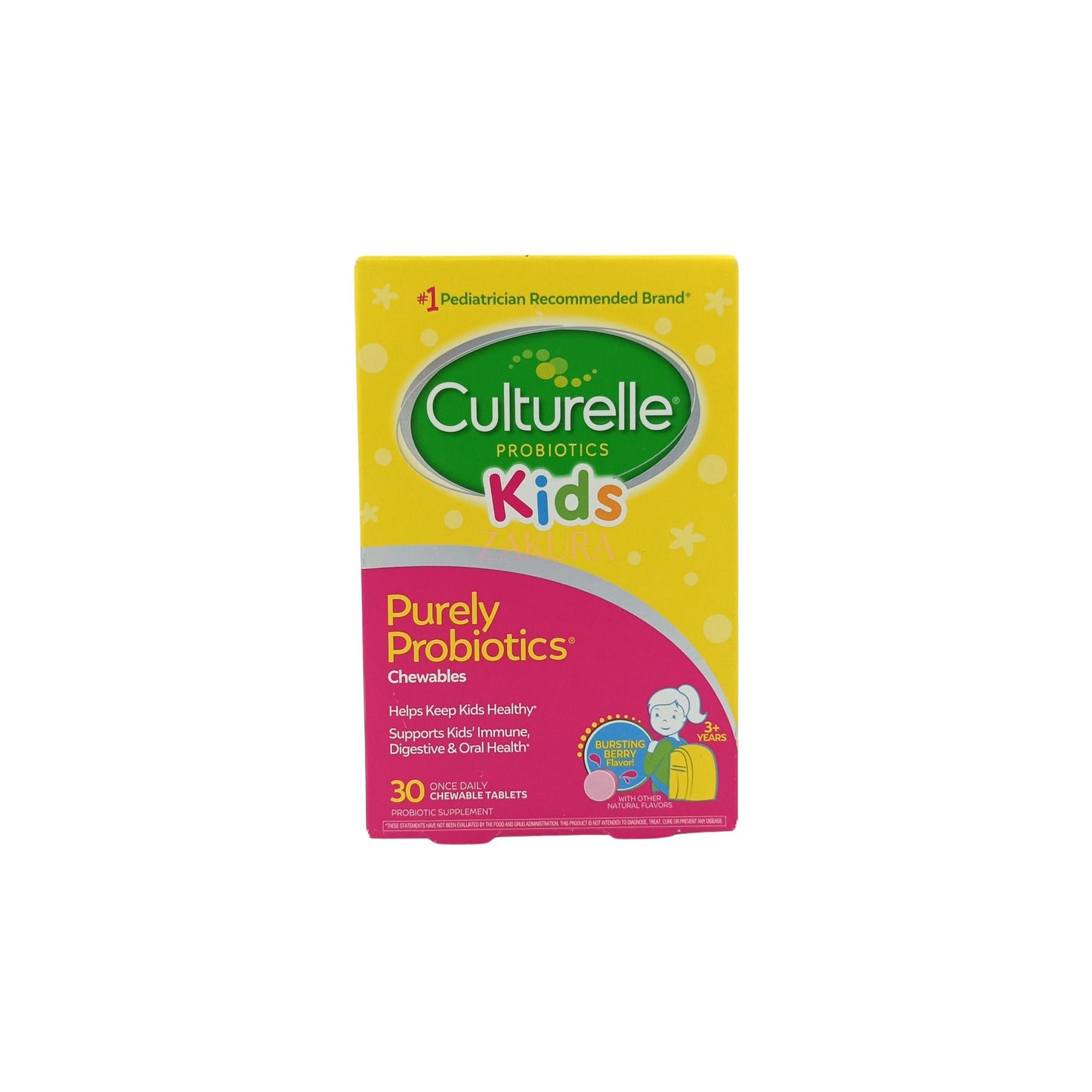 Culturelle Kids Purely Probiotics Chewables 30tabs