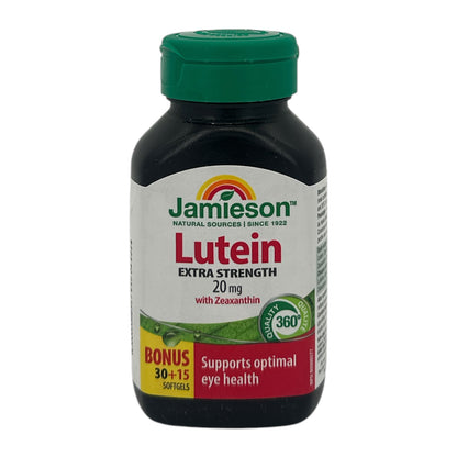 Jamieson  Lutein Extra Strength (20 mg) 45caps