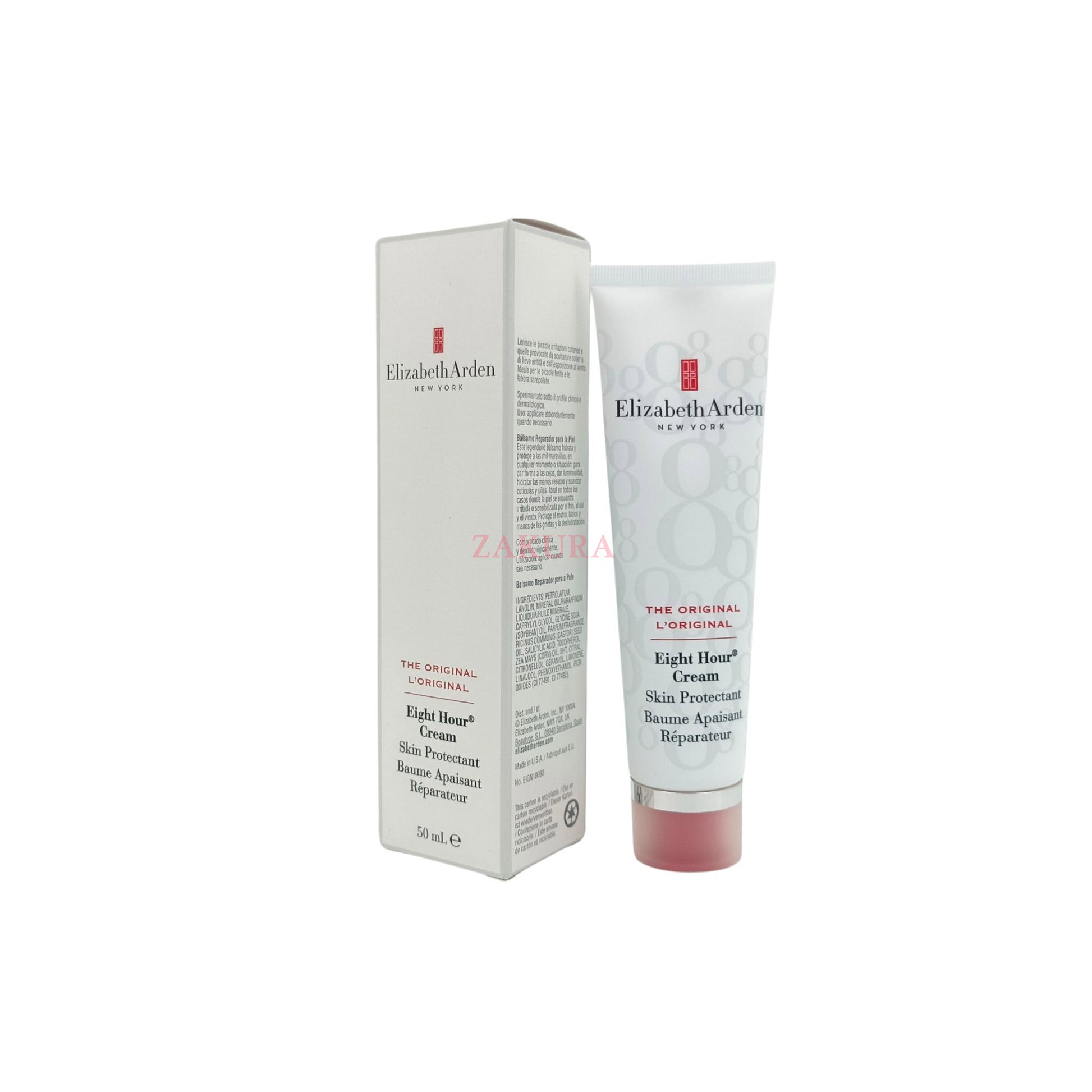 Elizabeth Arden Eight Hour Cream Skin Protectant 50ml (Fragrance Free/ The Original) The Original