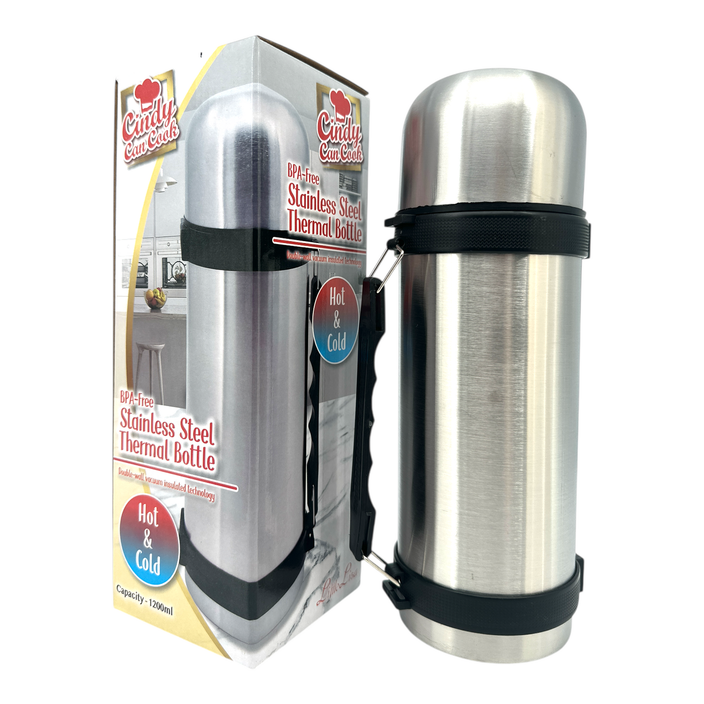 Cindy Can Cook  Stainless Steel Thernal Bottle 1pc