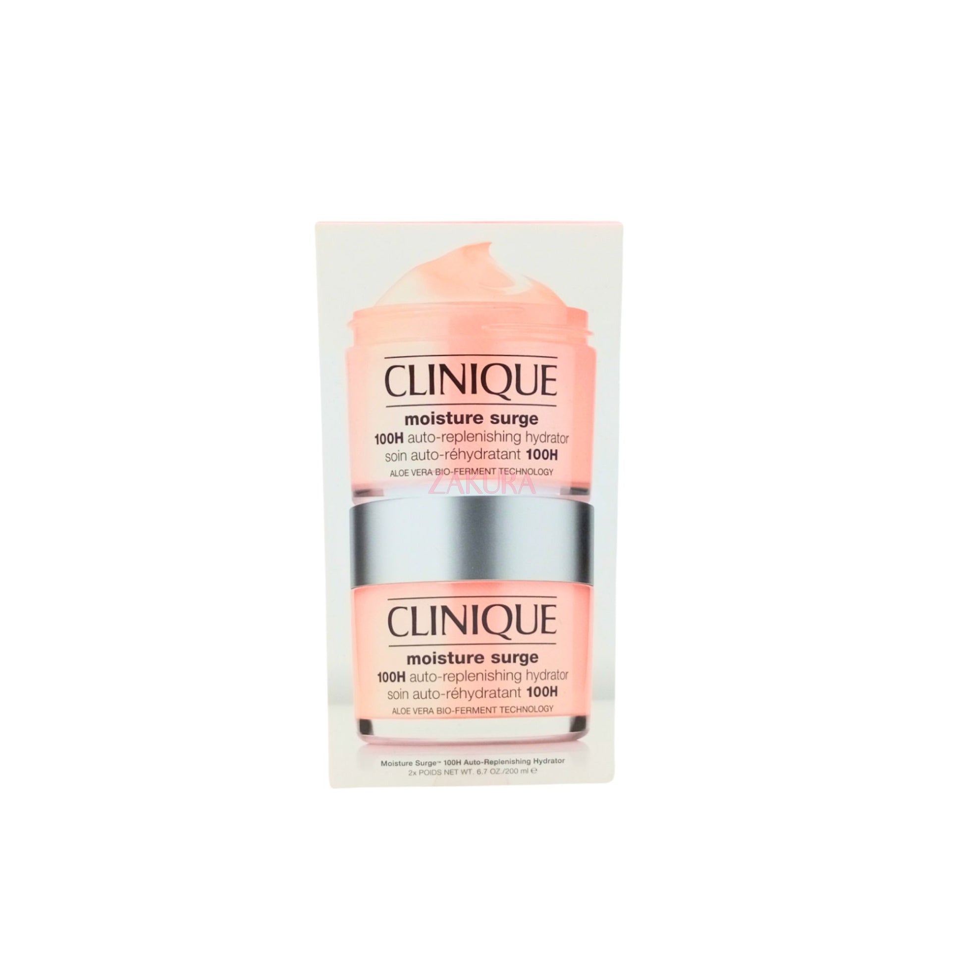 Clinique Moisture Surge 100H Auto-Replenishing Hydrator (75ml/ 200ml/ 2x200ml) 2x200ml