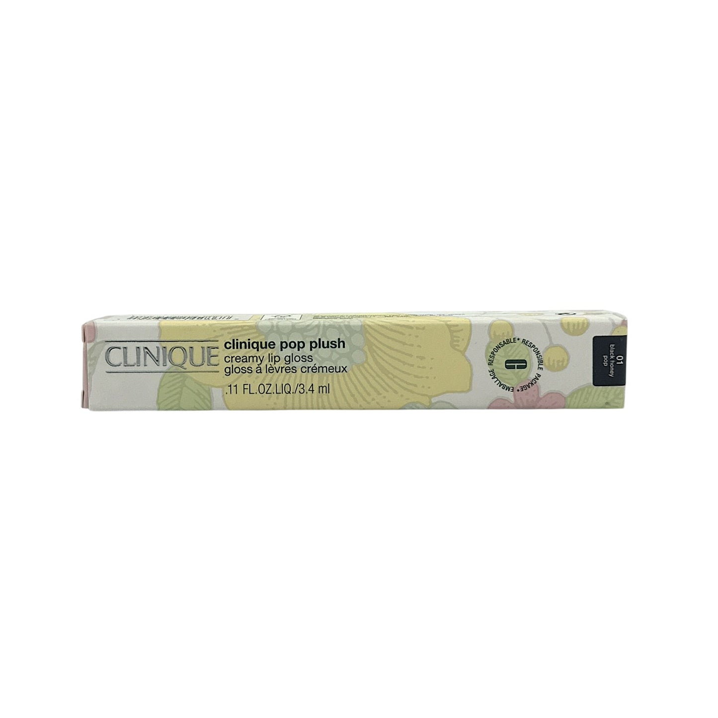 Clinique Pop Plush Creamy Lip Gloss - Black Honey 3.4ml