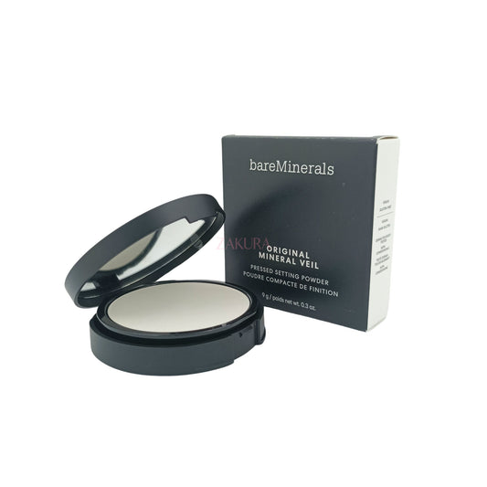 BareMinerals Original Mineral Veil Pressed Powder 9g (Sheer Light/ Sheer Medium/ Translucent) Translucent