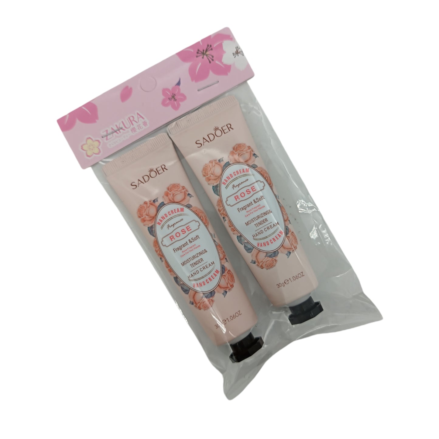 SADOER Hand Cream - Rose (Twin Pack) 2pcs