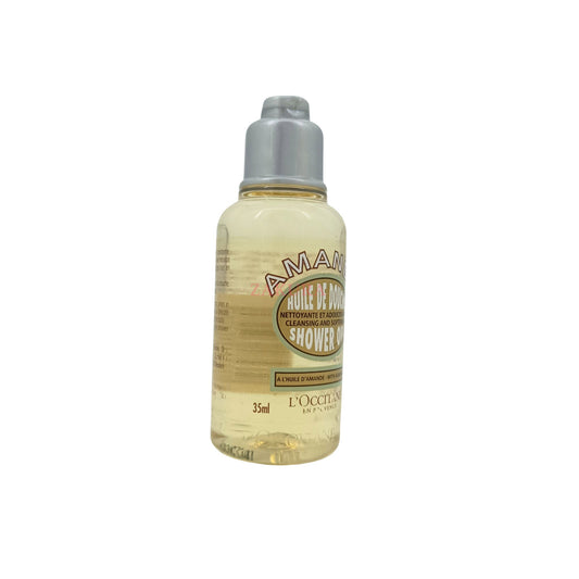 L'Occitane Almond Cleansing & Soothing Shower Oil (Miniature) 35ml