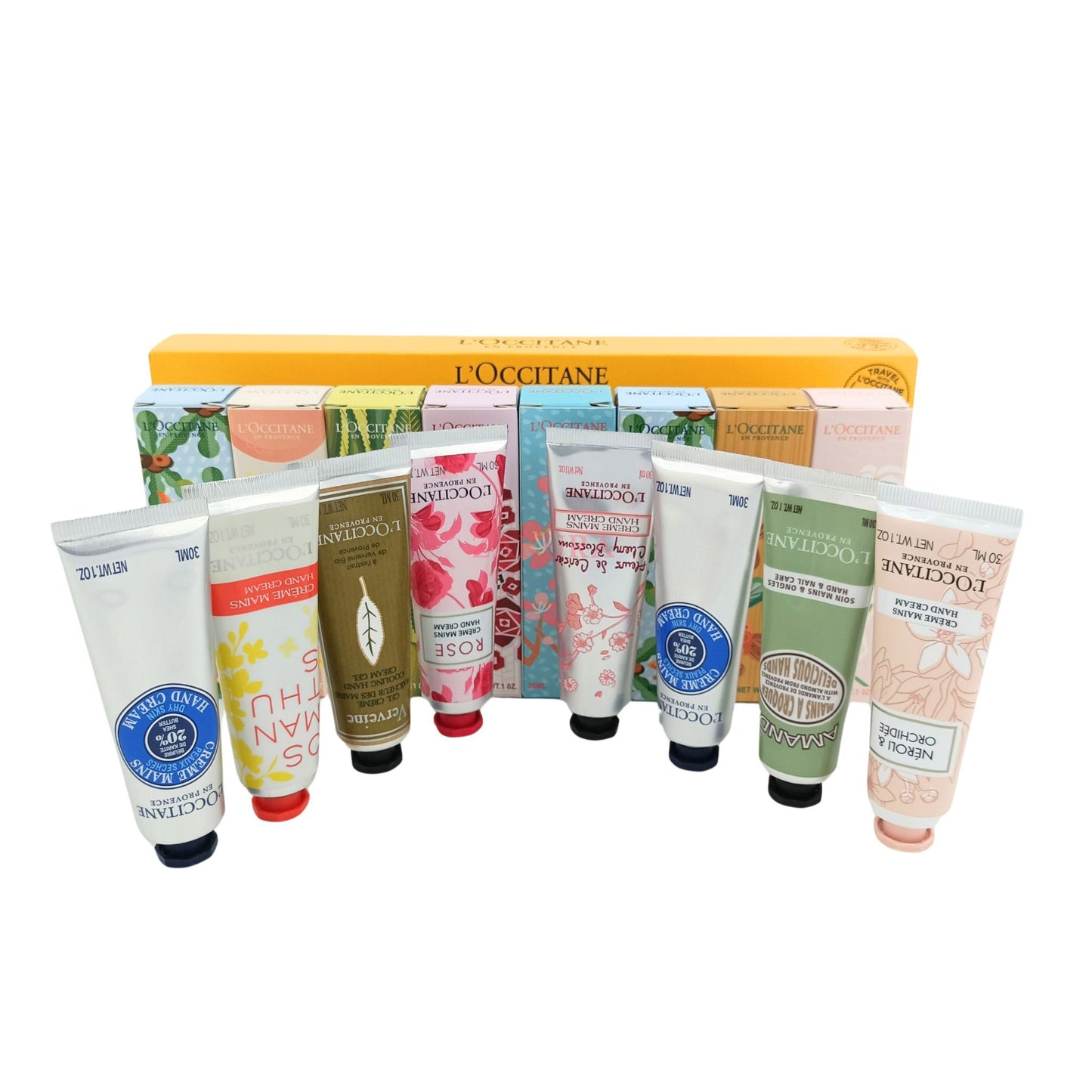 L'Occitane Lucky 8 Hand Cream Collection 8x30ml