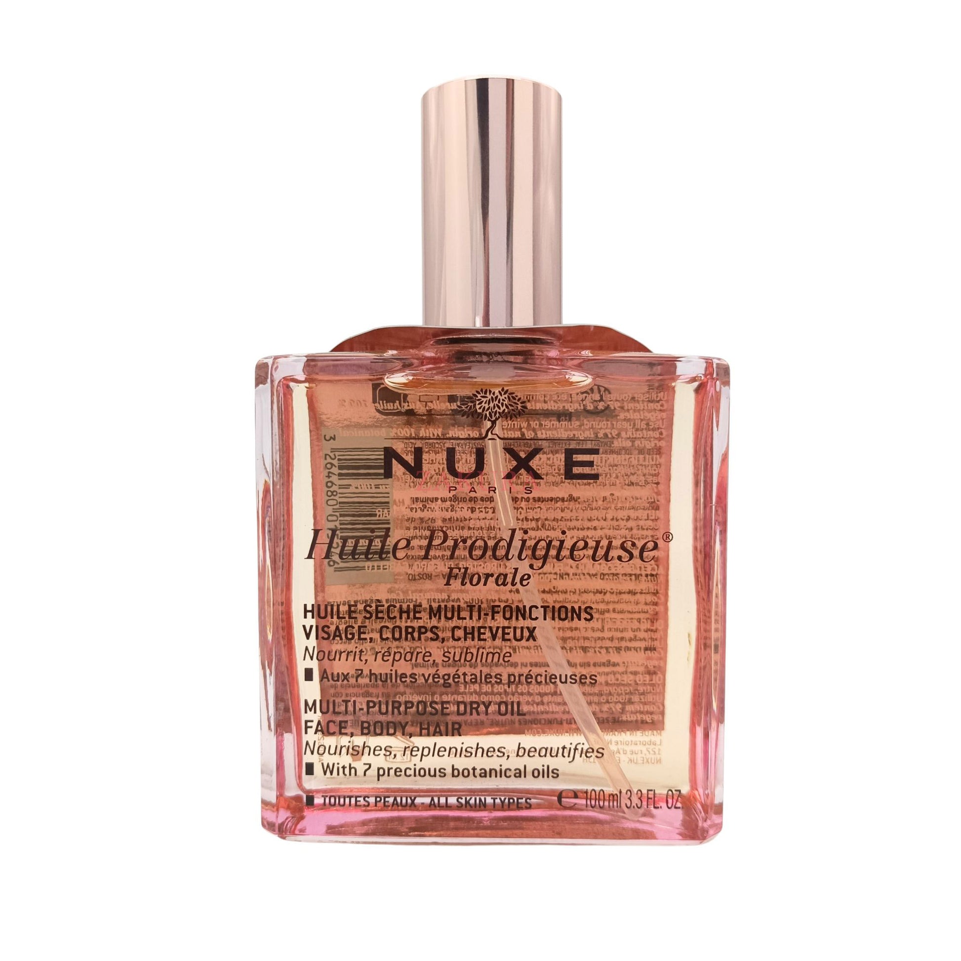 Nuxe Huile Prodigieuse Multi Usage Dry Oil/ Shimmering Dry Oil/ Florale Multi-Purpose Dry Oil/ Neroli Multi-Purpose Dry Oil 100ml Florale Multi-Purpose Dry Oil