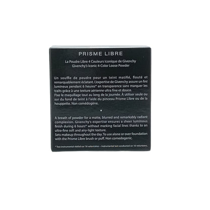 Givenchy Mat Finish & Enhanced Radiance Loose Powder 4x3g (2 Satin Blanc/ 3 Volie Rose/ 4 Mousseline Acidulee/ 1 Mousseline Pastel) 4 Mousseline Acidulee