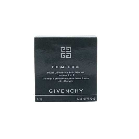 Givenchy Mat Finish & Enhanced Radiance Loose Powder 4x3g (2 Satin Blanc/ 3 Volie Rose/ 4 Mousseline Acidulee/ 1 Mousseline Pastel) 4 Mousseline Acidulee