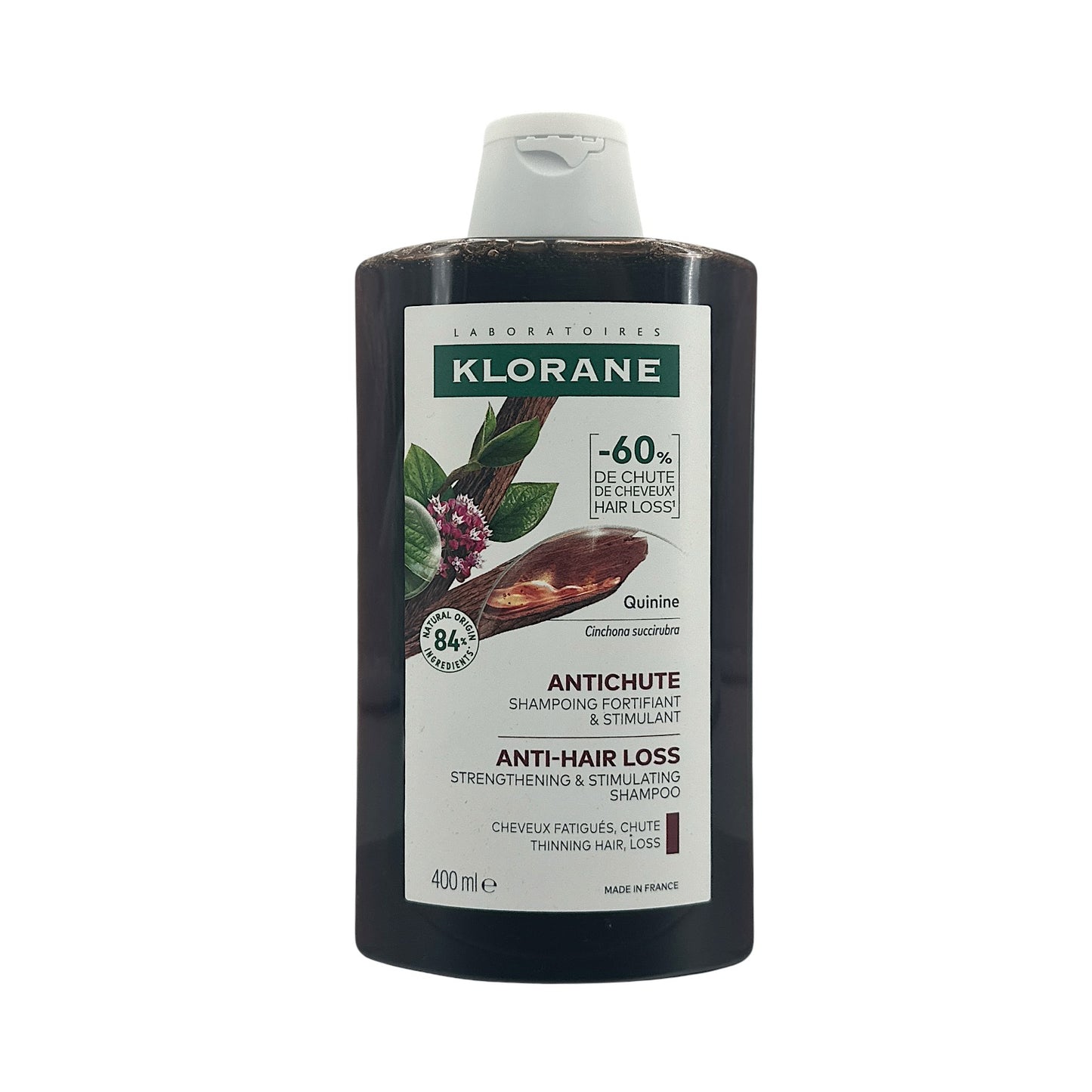 Klorane Shampoo with Quinine & Organic Edelweiss 400ml