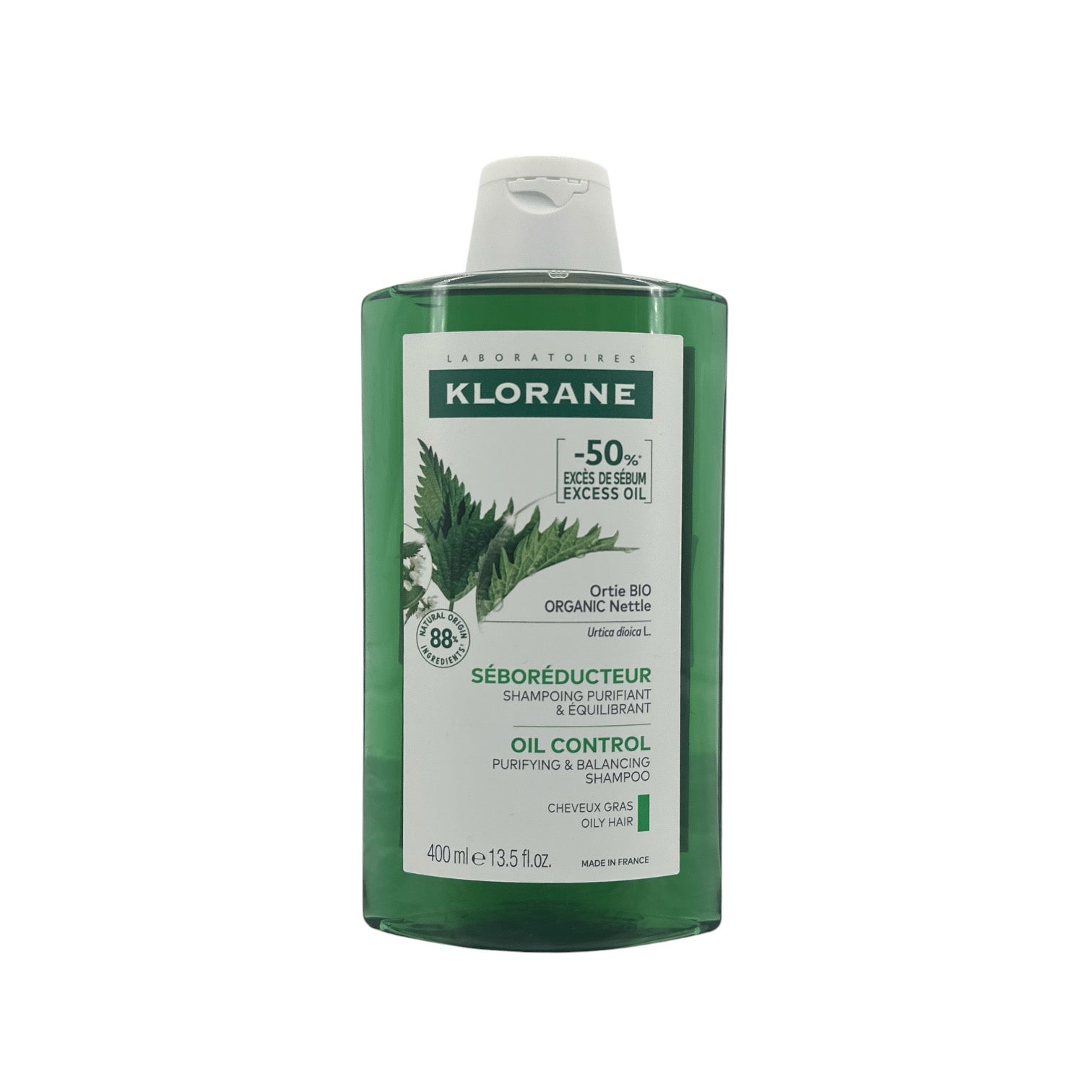 Klorane Shampoo with Organic Nettle 400ml