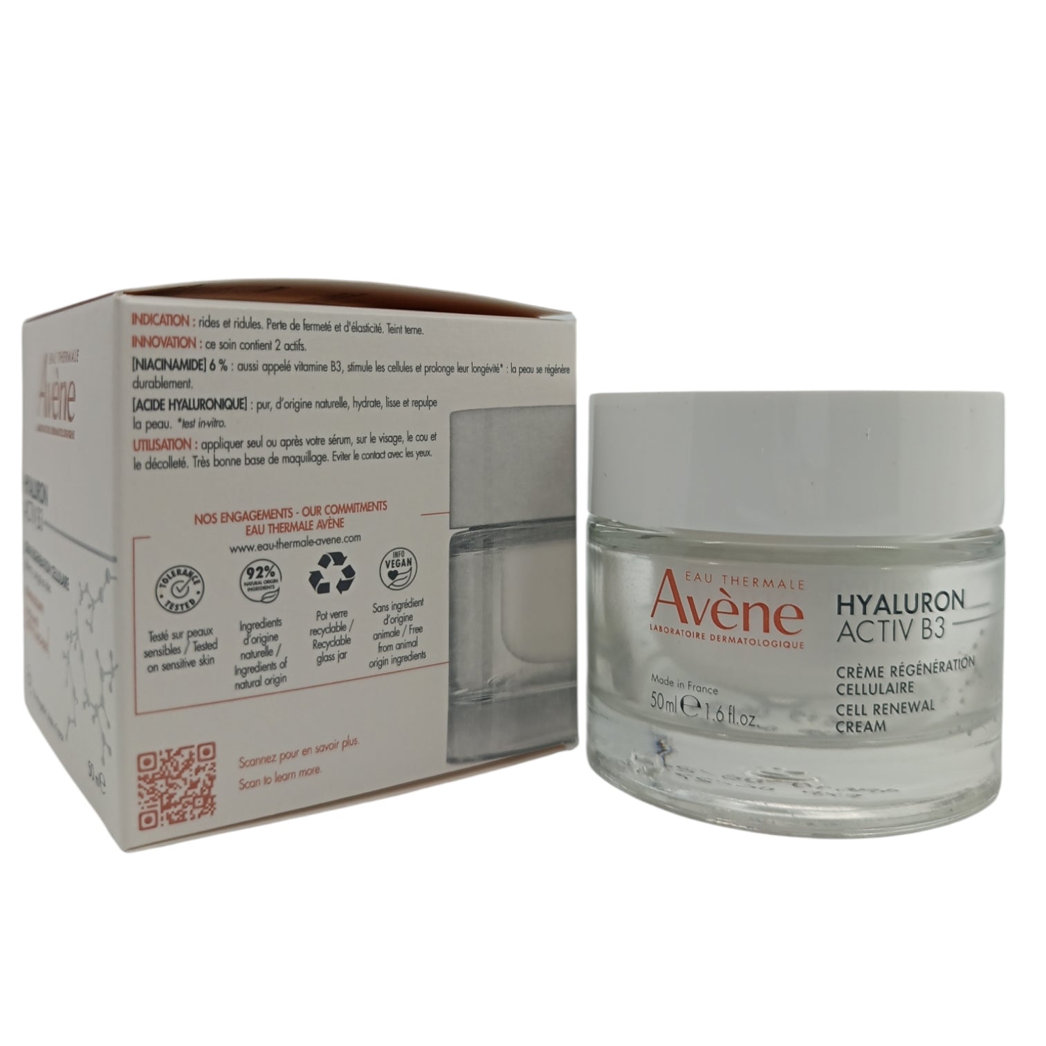 Avene Hyaluron Crjour Pot 50ml