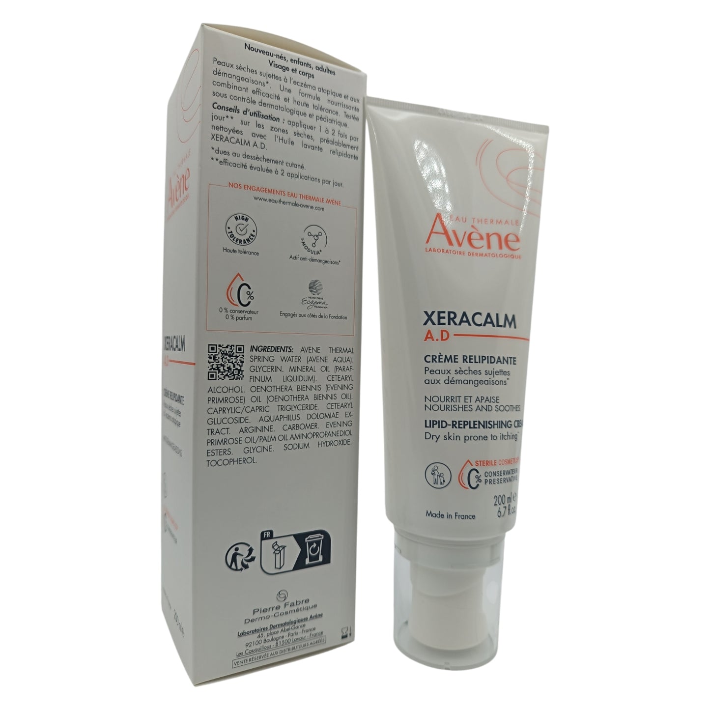 Avene Xeracalm Cream 200ml