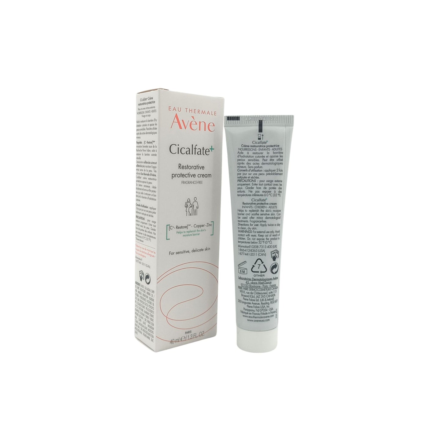 Avene Cicalfate+ Repairing Protective Cream 40ml