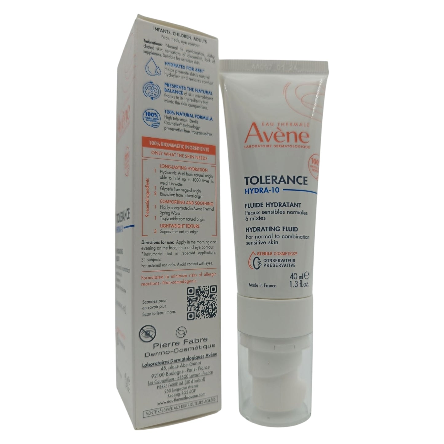 Avene Tol Hydra10 Fluide 40ml