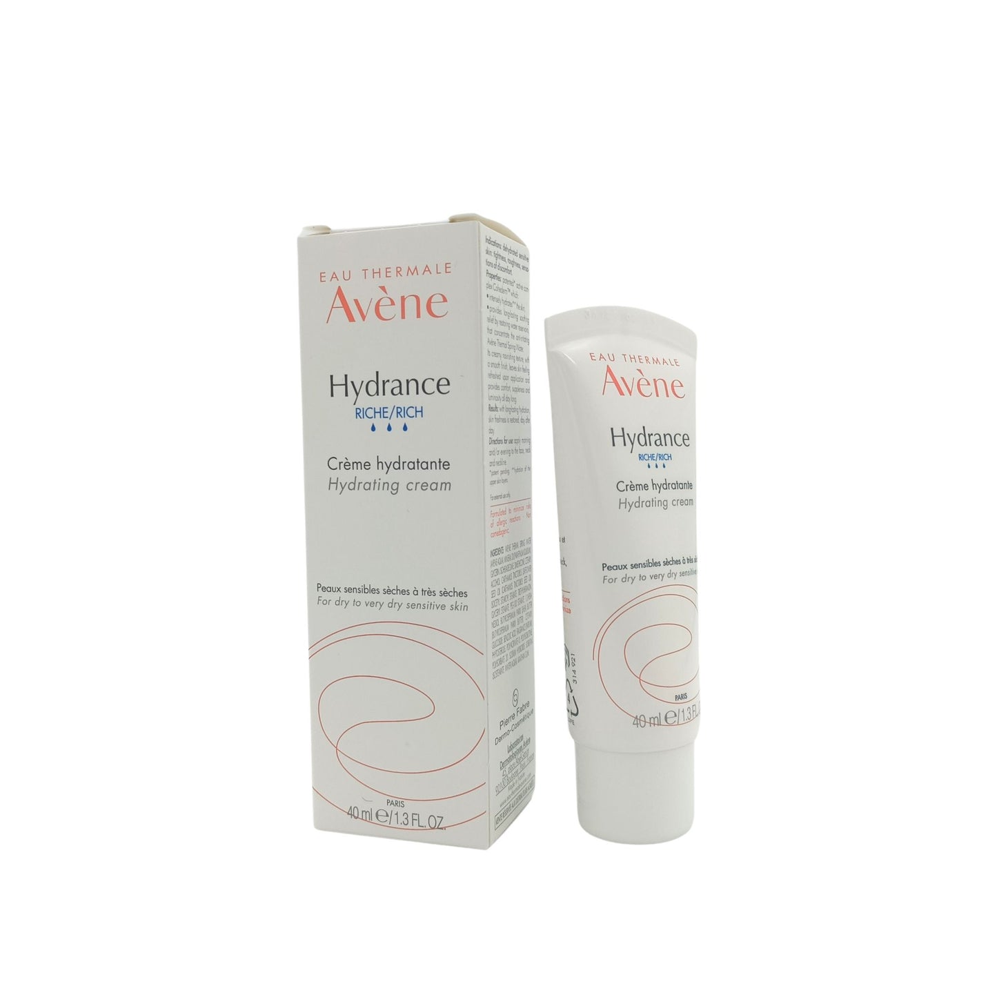 Avene Hydrance Rich Hydrating Cream 40ml