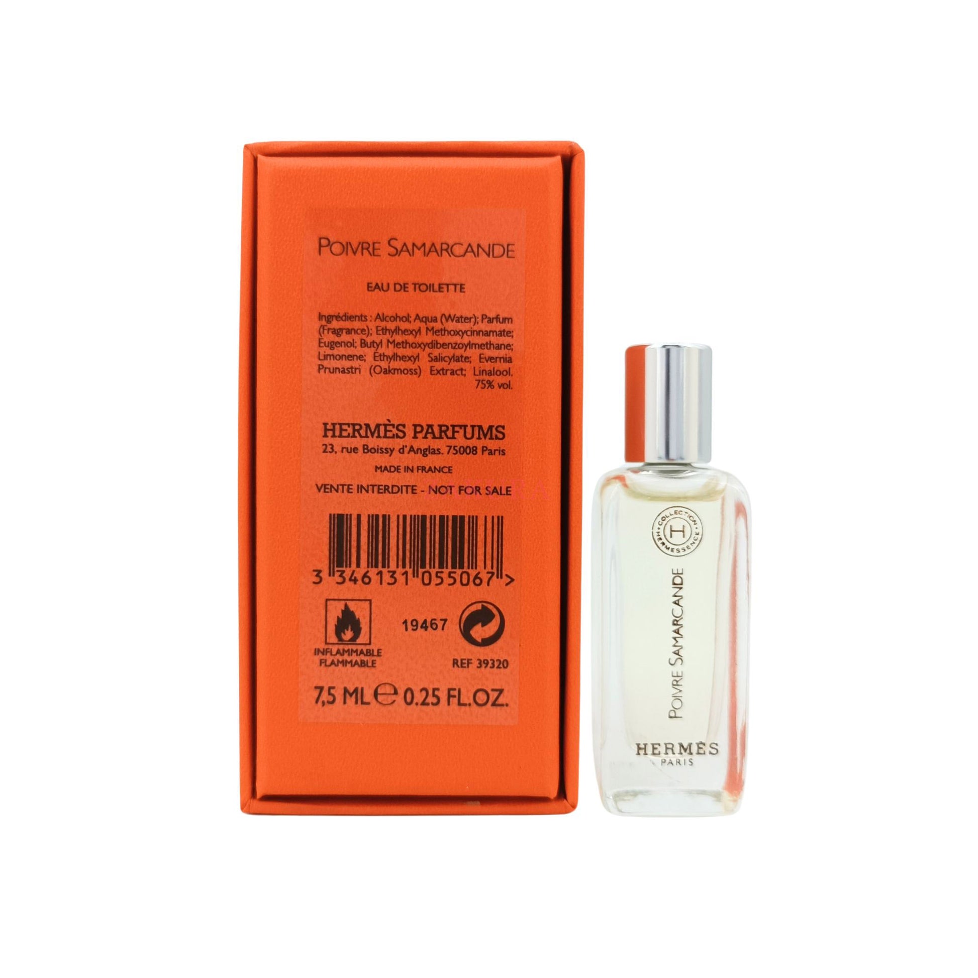 Hermes Poivre Samarcande Eau De Toilette (Miniature) 7.5ml