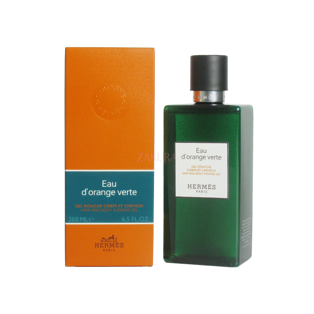 Hermes Eau D'Orange Verte Hair And Body Shower Gel 200ml