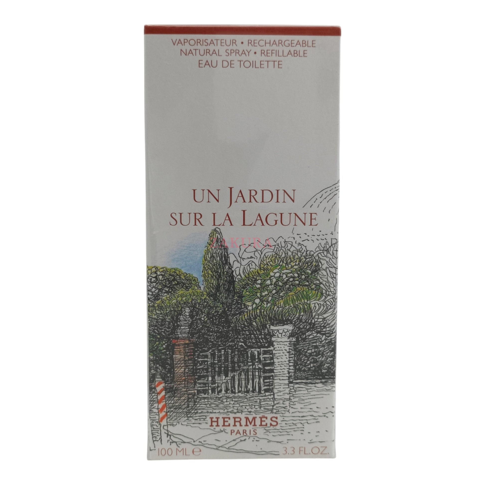 Hermes Un Jardin Sur La Lagune EDT Spray (7.5ml Miniature/15ml Miniature/50ml/100ml) 100ml