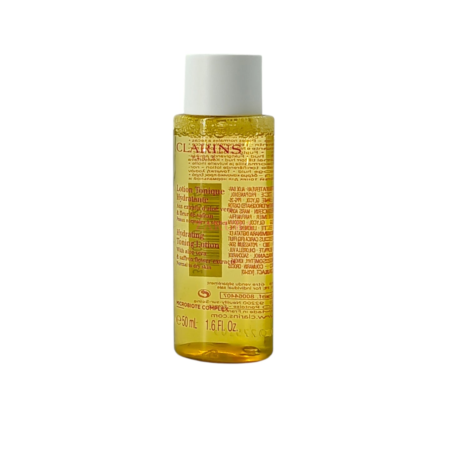 Clarins Hydrating Toning Lotion with Aloe Vera & Saffron 50ml