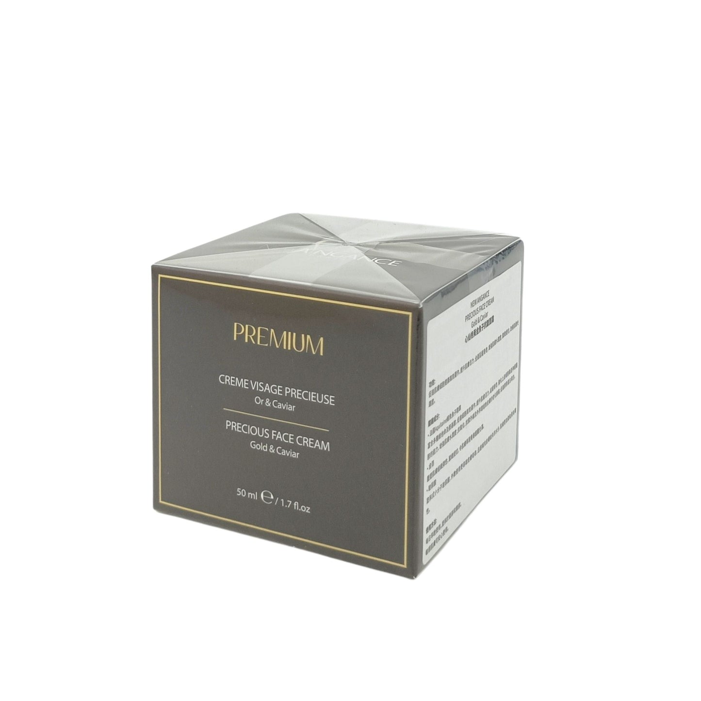 New Angance Precious Face Cream Gold and Caviar 50g – Luxurious anti-aging cream for radiant, hydrated skin by Zakura Global.