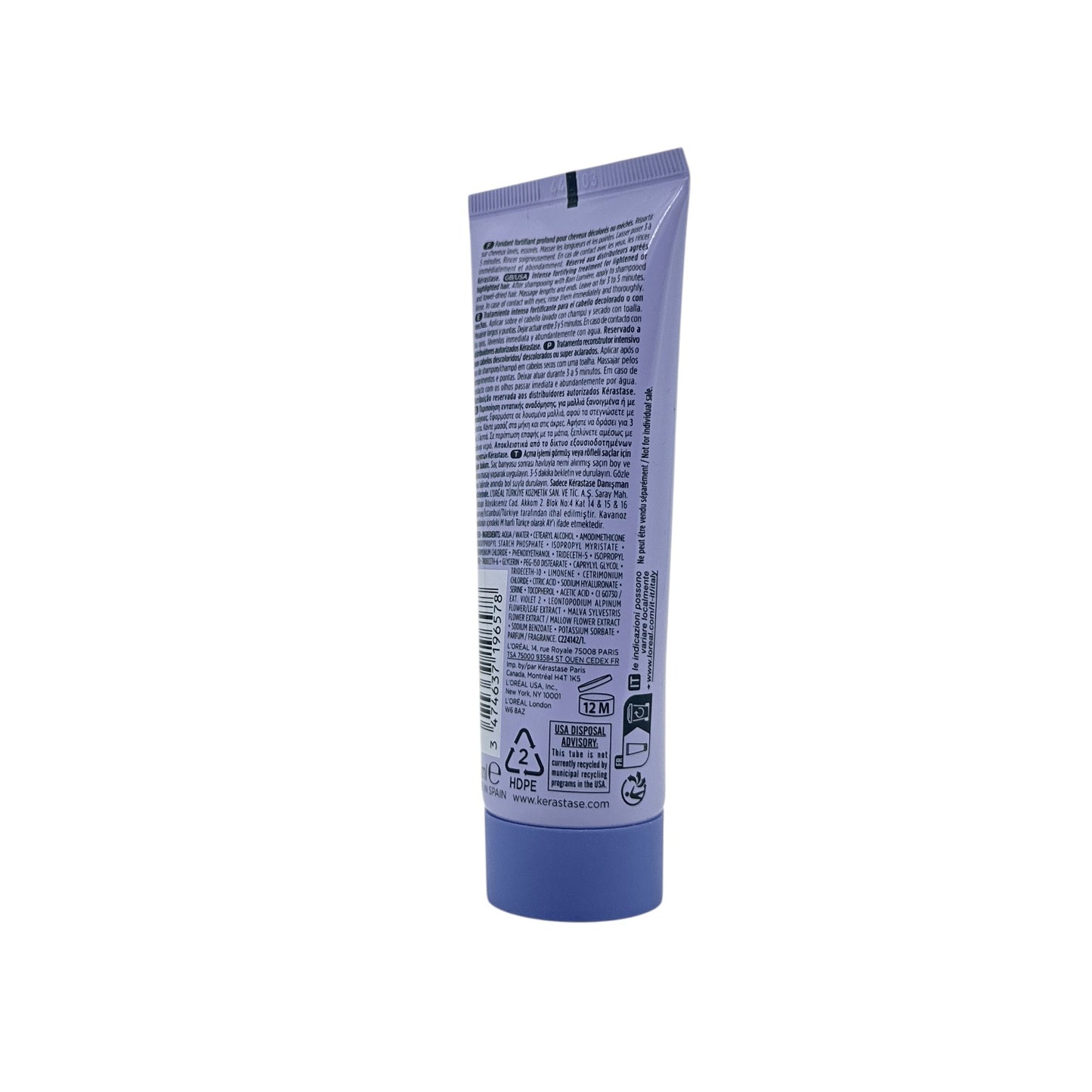 Kerastase Blond Absolu Cica Intense Fortifying Treatment 75ml – Repairing and hydrating care for blonde hair from Zakura Global.
