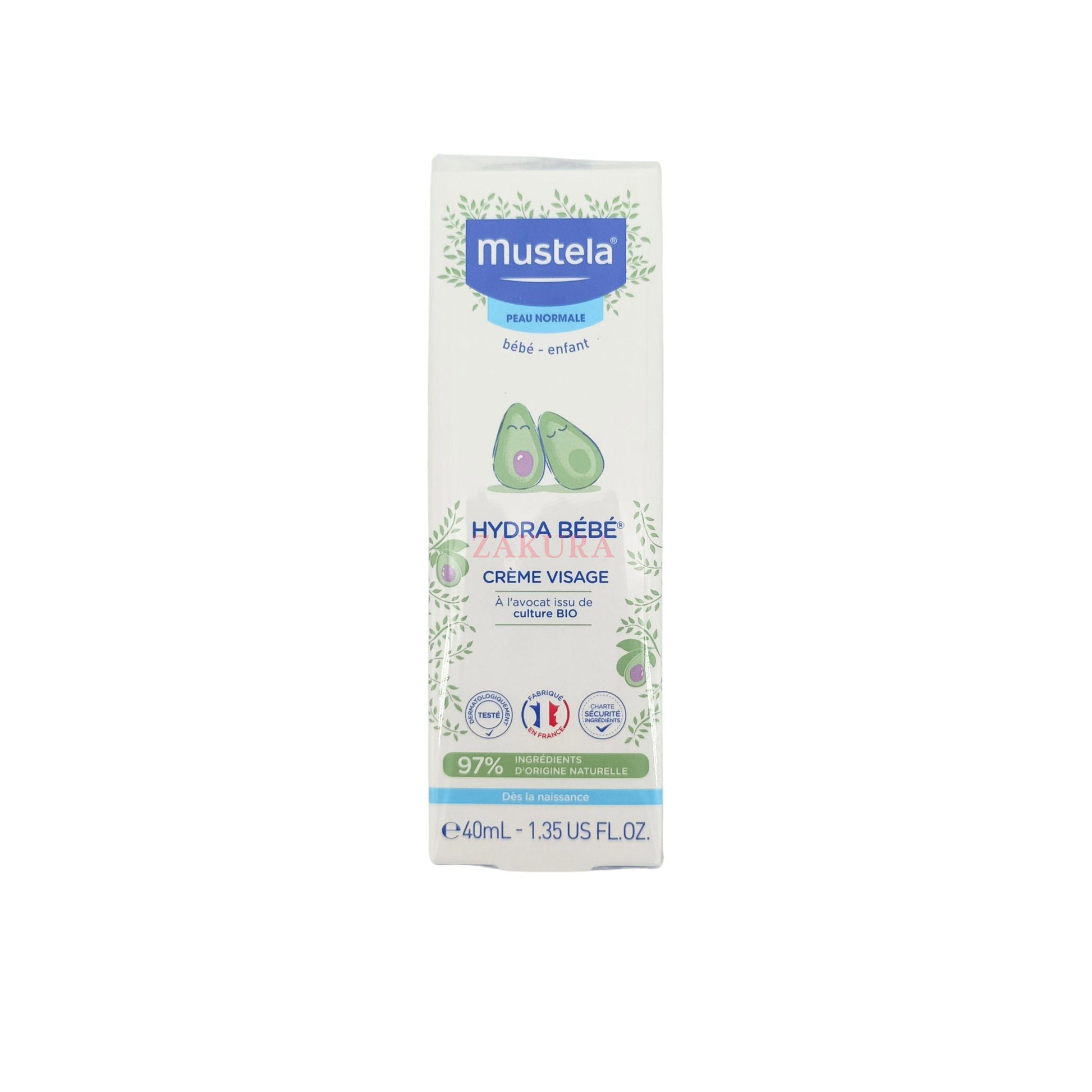 Mustela Hydra-Bebe Facial Cream 40ml