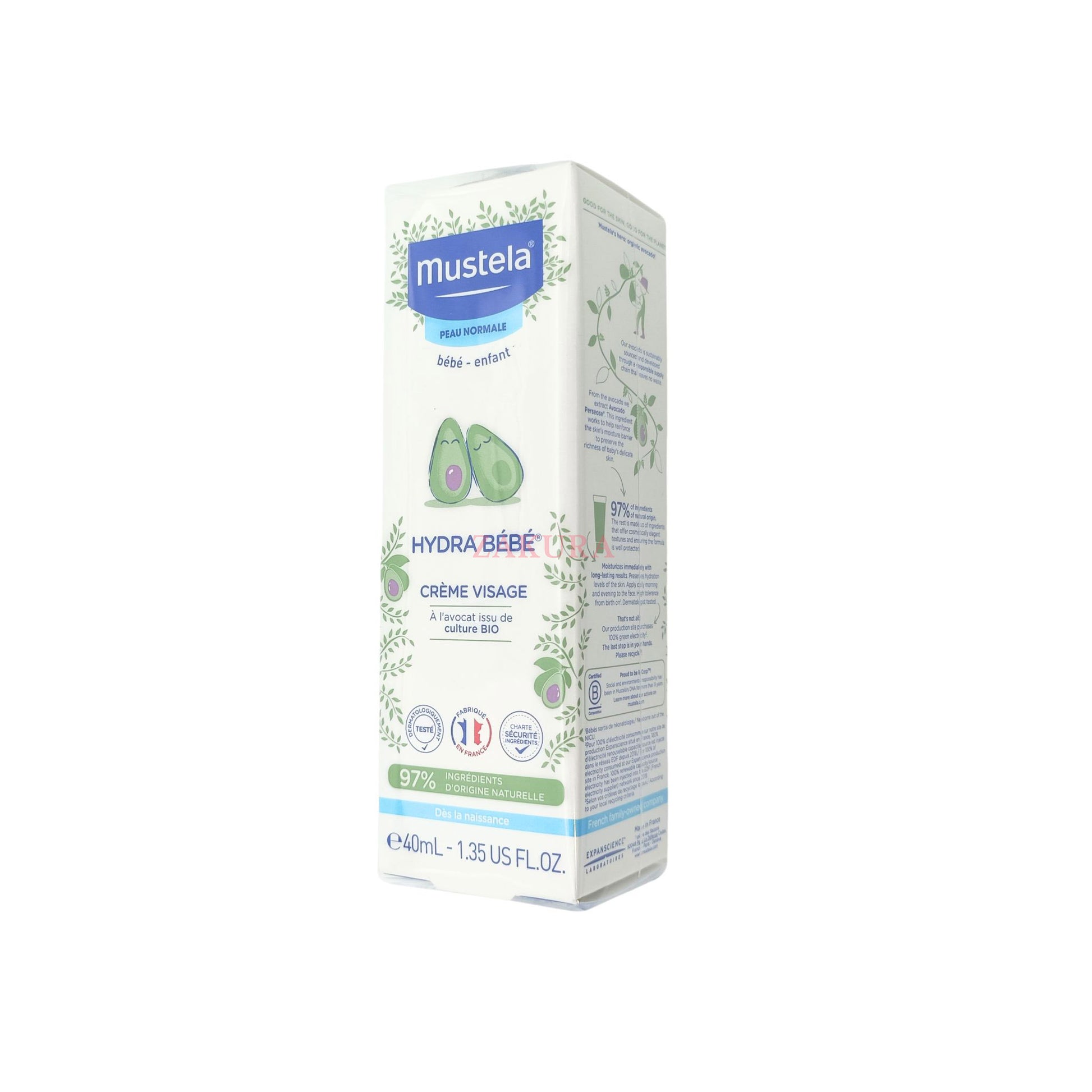 Mustela Hydra-Bebe Facial Cream 40ml