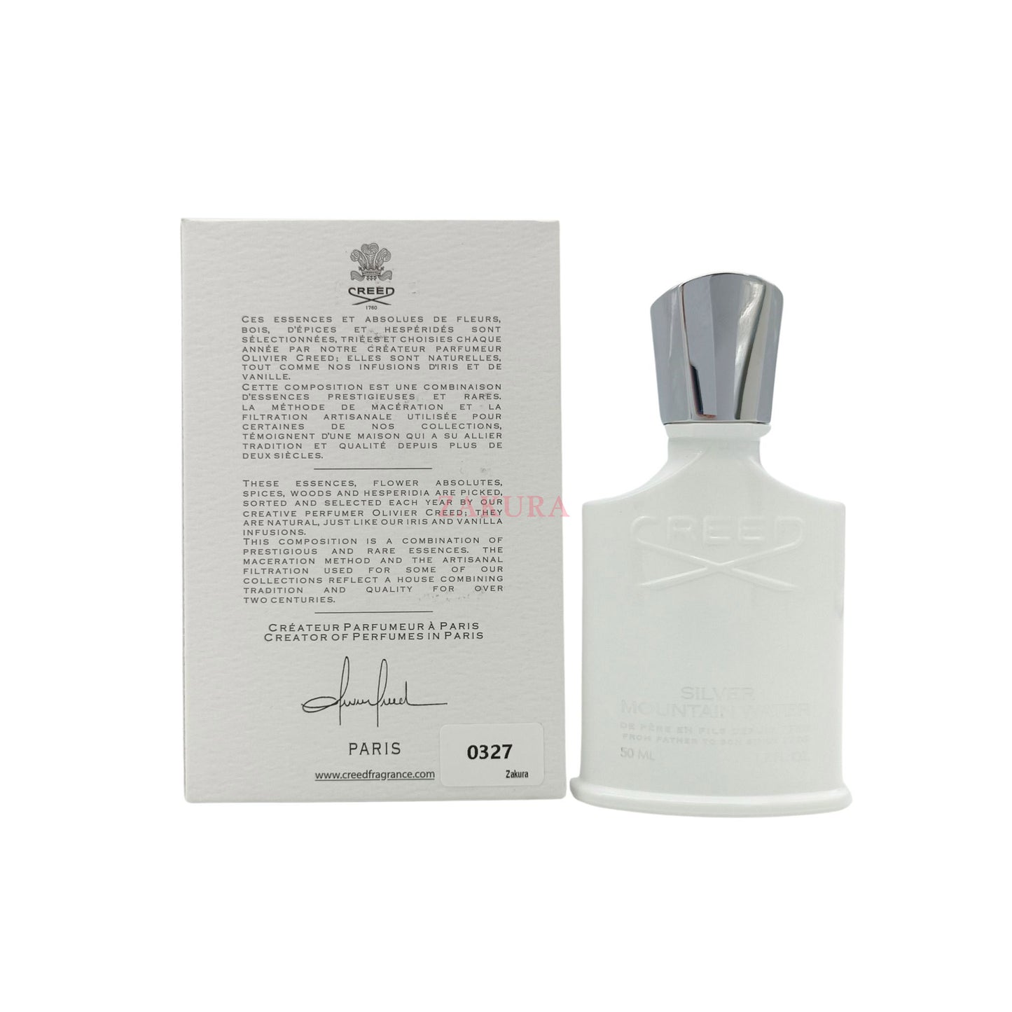 Creed Silver Mountain Water Eau De Parfum Spray 50ml