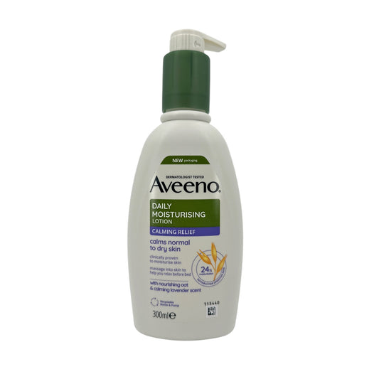 Aveeno Daily Moisturising Lotion Calming Relief Calms  300ml
