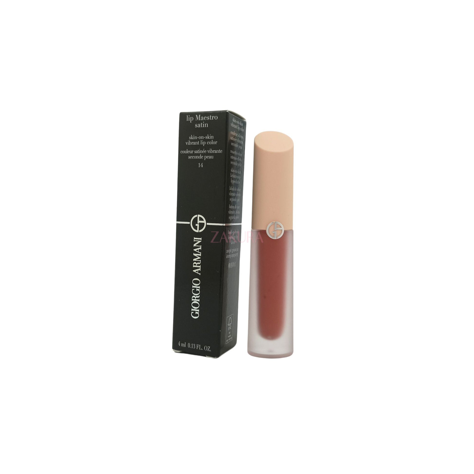 Giorgio Armani Lip Maestro Satin Skin-On-Skin Vibrant Lip 4ml 14