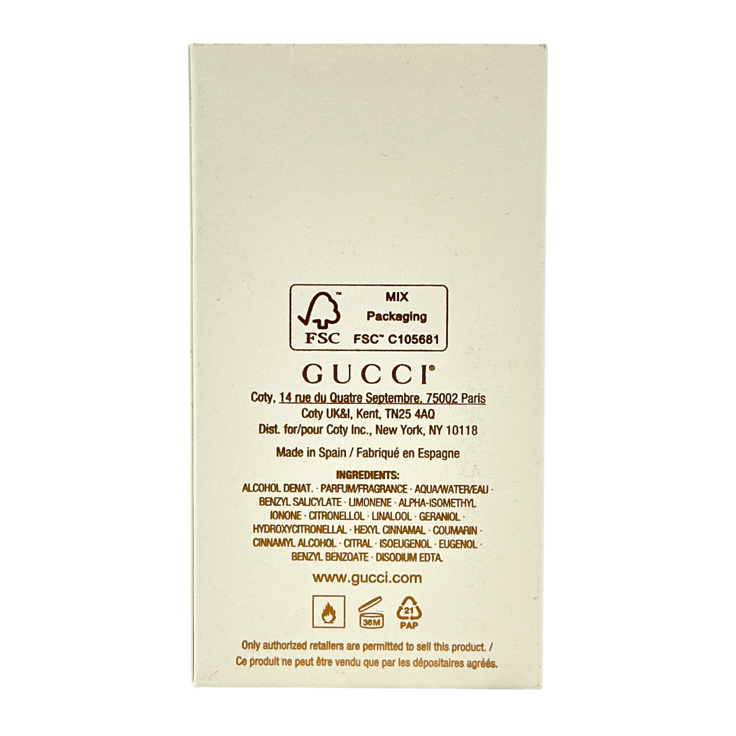 Gucci Guilty Pour Femme Eau De Parfum Intense Spray 50ml