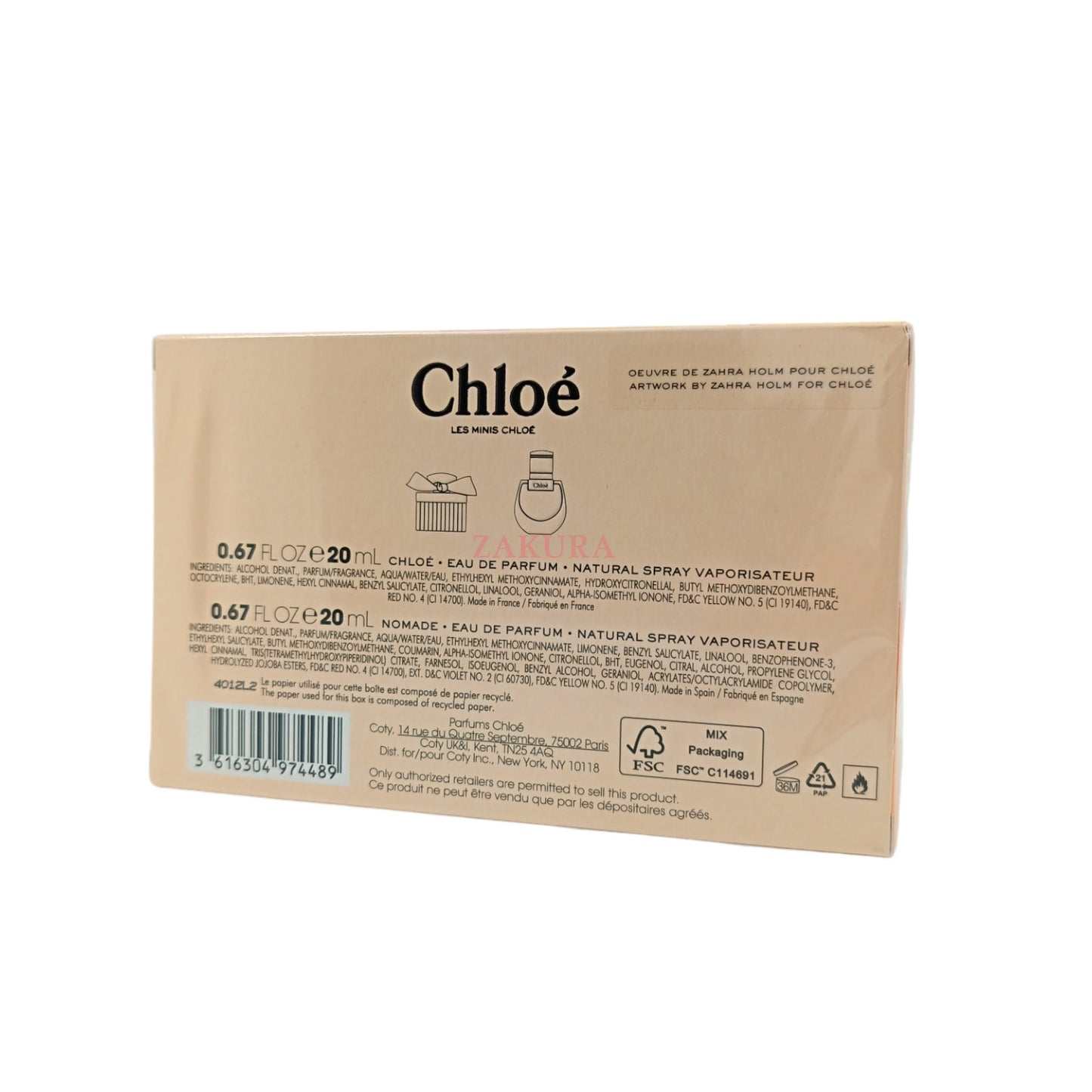 Chloe Chloé & Nomade Eau De Parfum Giftset 2pcs