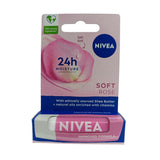 Nivea Soft Rose Lip Balm 24 Moisture 4.8g