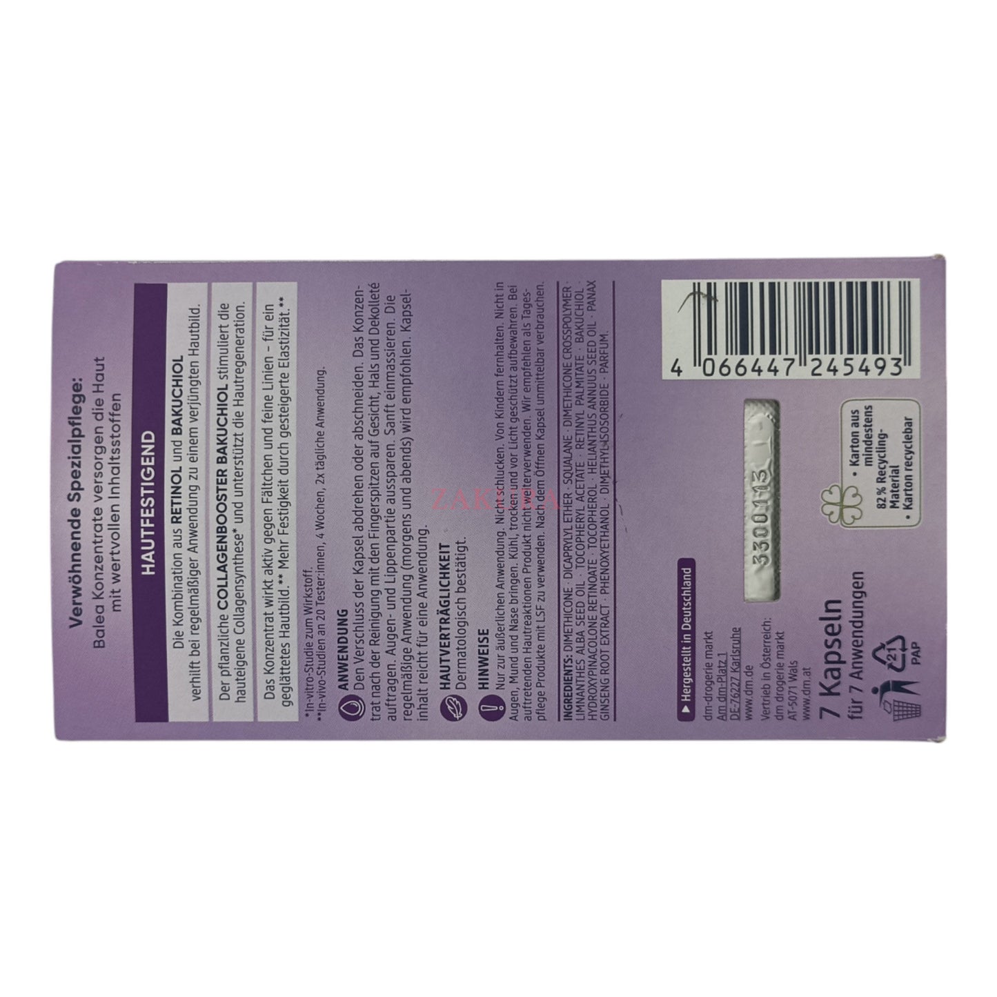 BALEA Retinol Concentrate 7x1ml