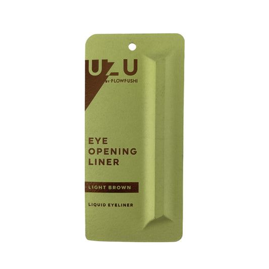 U'ZU By Flowfushi Eye Liquid Eyeliner 0.55ml (Black/Light Brown/Black - Brown) Light Brown