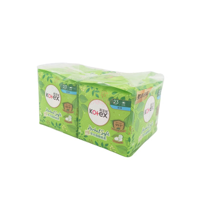 Kotex Herbal Soft Ultra-Thin 23cm (14pcs/2x14pcs) 2x14pcs