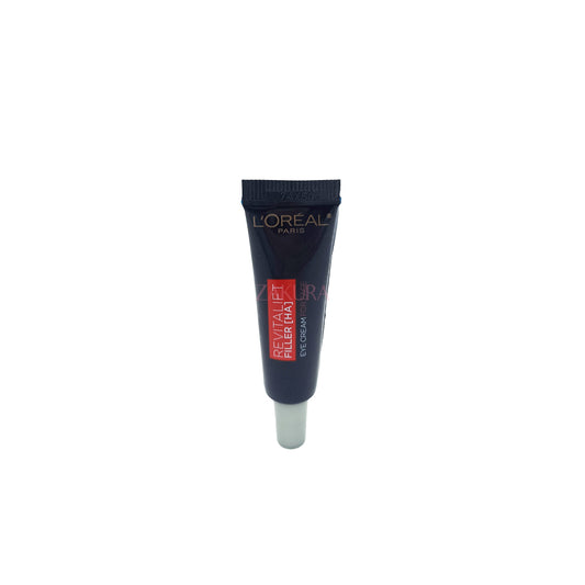 L'Oreal Revitalift Filler HA Eye Cream 2.0 – 7.5ml miniature tube for anti-aging hydration around the eyes, available at Zakura Global.