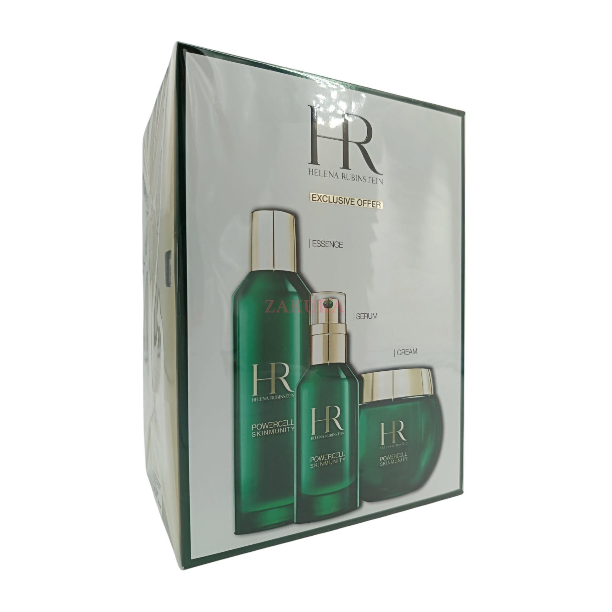 Helena Rubinstein Powercell Routine Set 3pcs – luxury anti-aging skincare trio with serum, eye care, and night cream