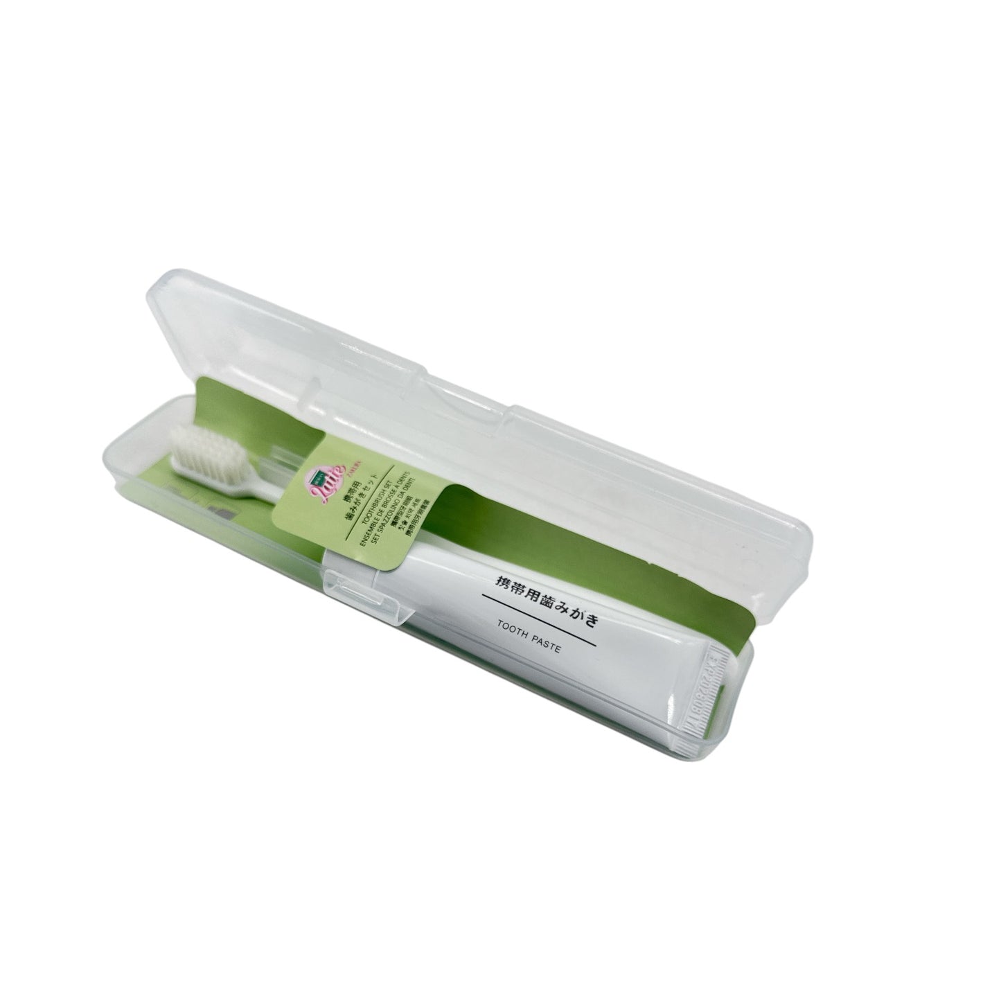 Beauty Latte Portable Toothpaste & Toothbrush Set 1set