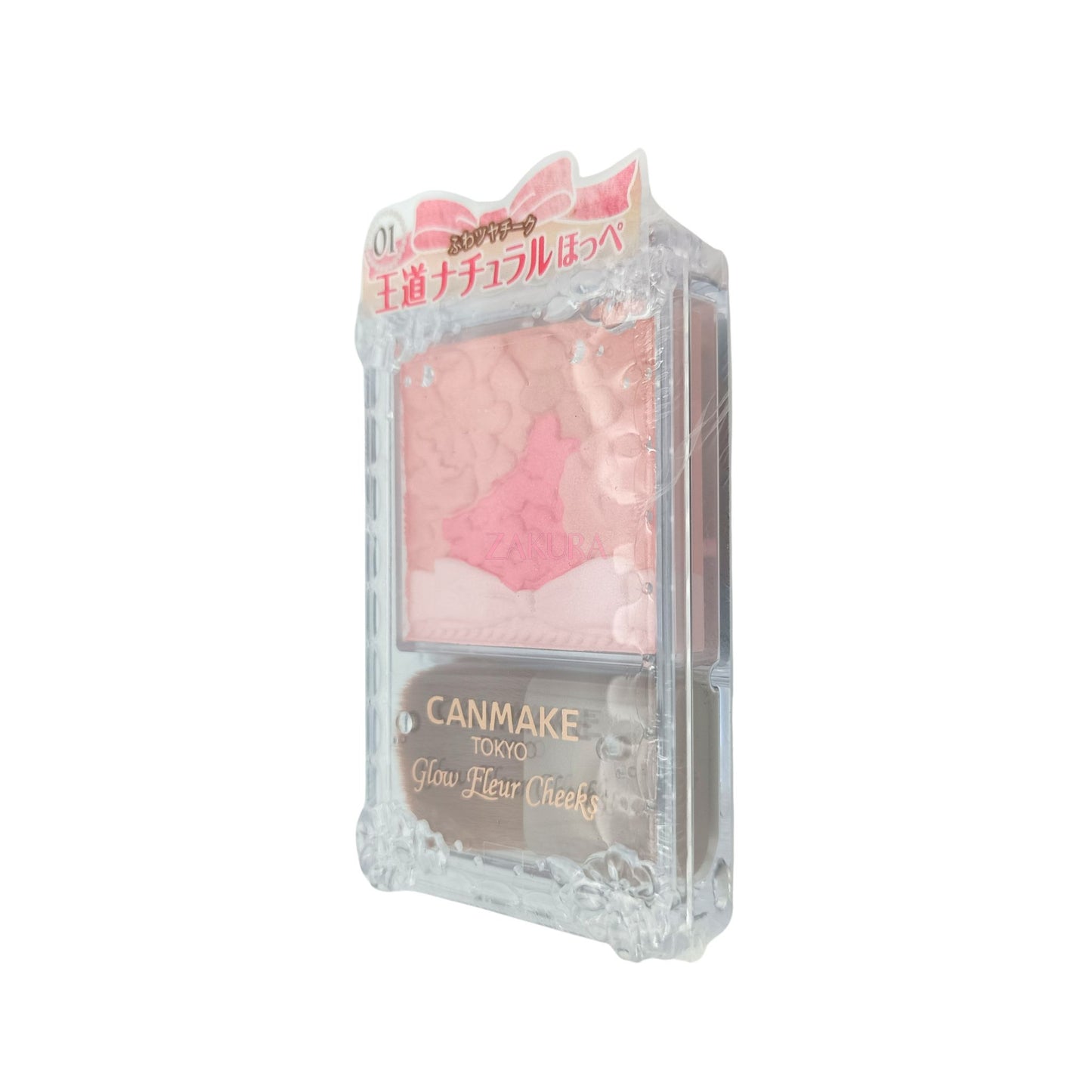 Canmake Glow Fleur Cheeks - (01/ 02) 6.3g 01 Peach Fleur