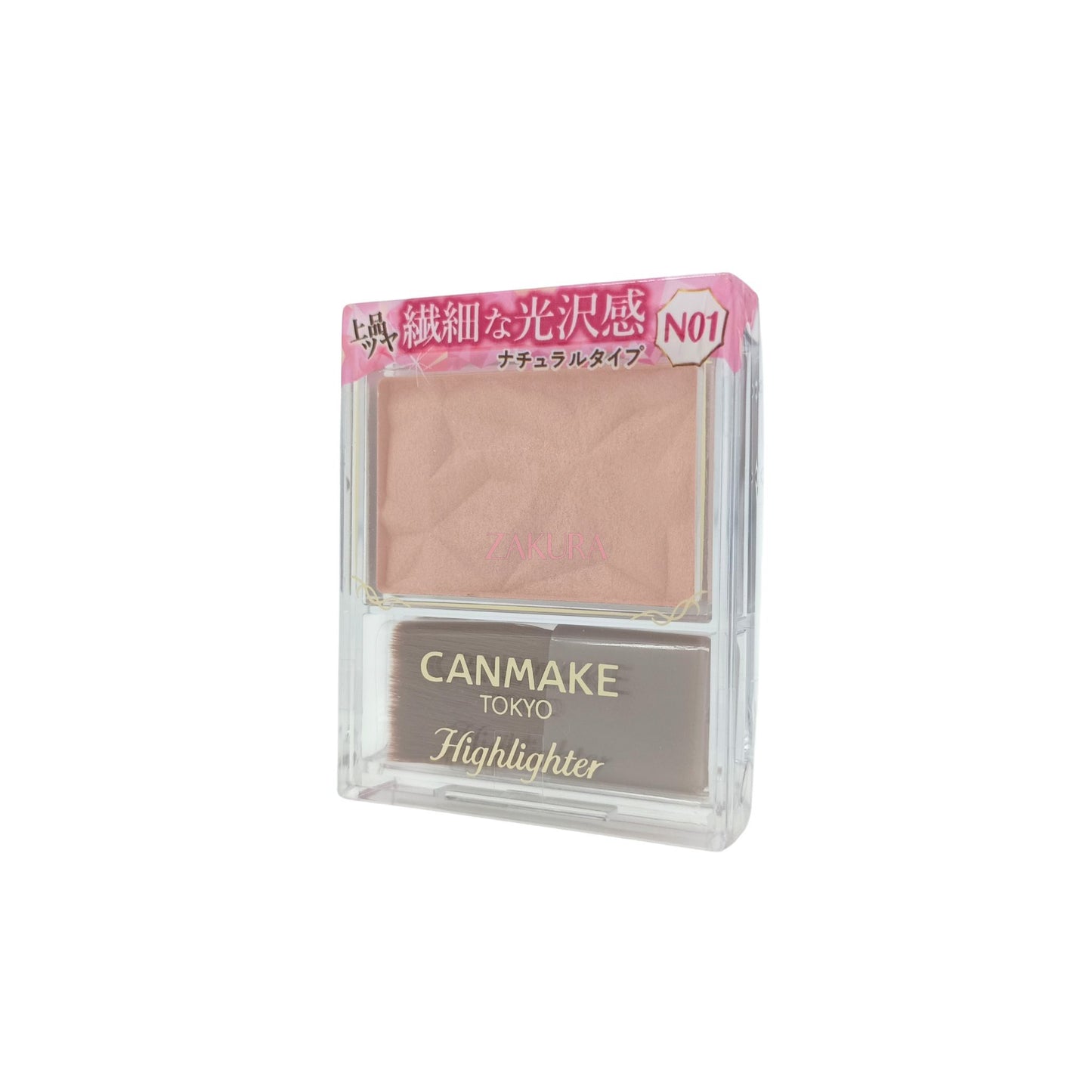 Canmake Highlighter - (L01/ N01) 4.5g N01 Silky Beige