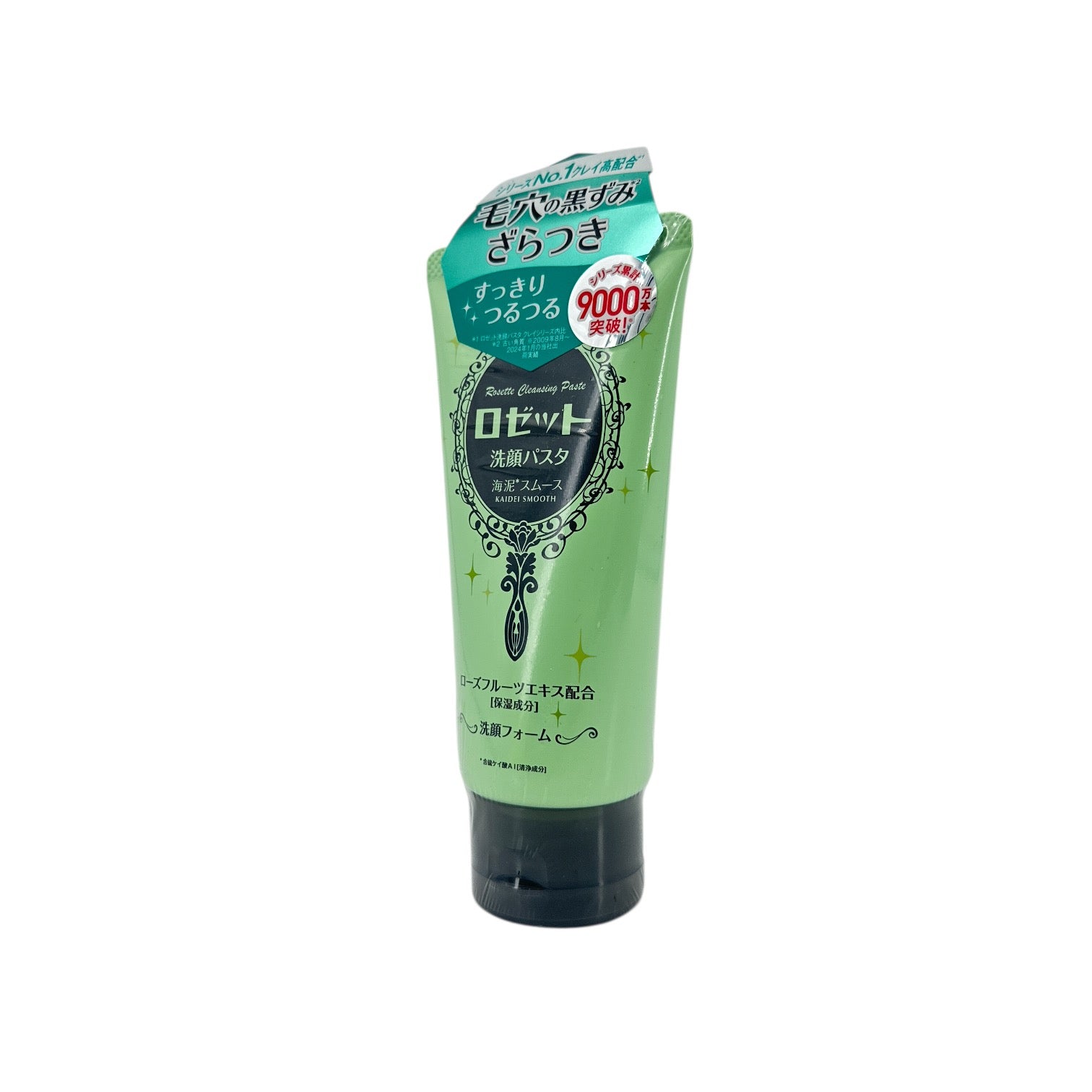 ROSETTE Cleansing Paste Ocean Clay 120g tube for deep pore cleansing and oil control from Zakura Global.
