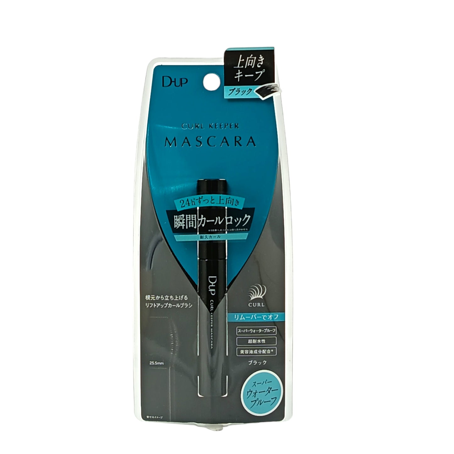 D-UP Curl Keeper Mascara (Black) 1pc