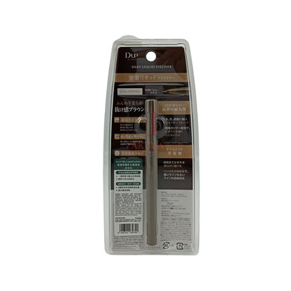 D-UP Silky Liquid Eyeliner Waterproof 1pc (Black/Brown Black/Natural Brown/Chiffon Brown/Milk Cappuccino)