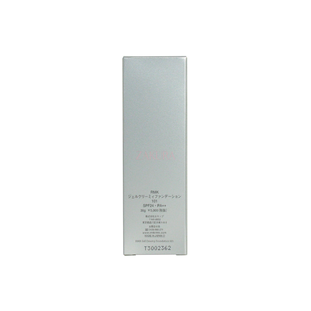 RMK Gel Creamy Foundation SPF24 30g (101/ 201) 101