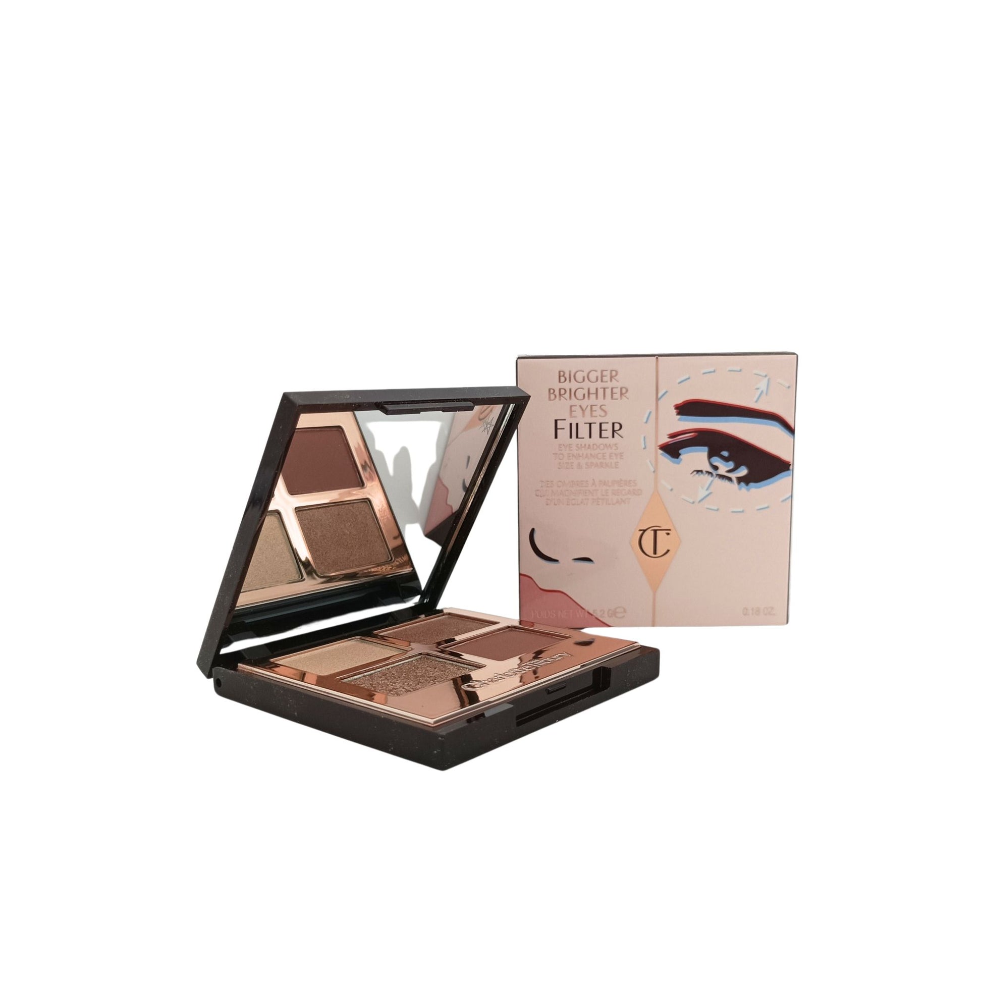 Charlotte Tilbury Bigger Brighter Eyes Filter 5.2g (Exaggereyes/ Pillow Talk) Exaggereyes