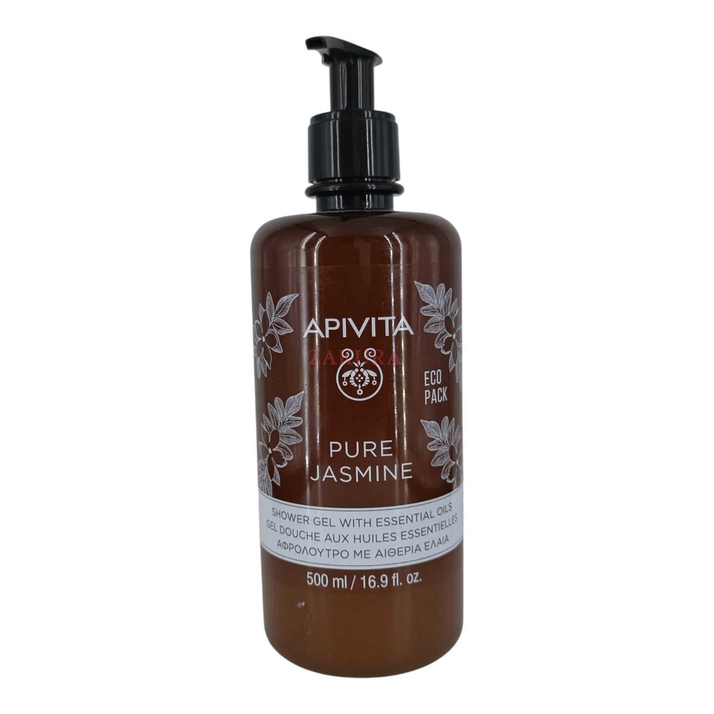 Apivita Pure Jasmine Shower Gel with Essential Oils 500ml